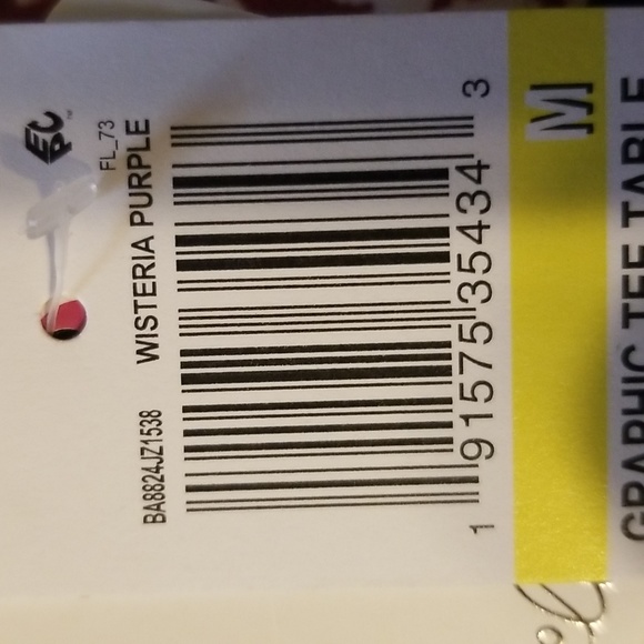 NWT Rebellious One Tie Dye Purple Butterfly Graphic Tee Crop Top Shirt Girls M - Picture 11 of 11